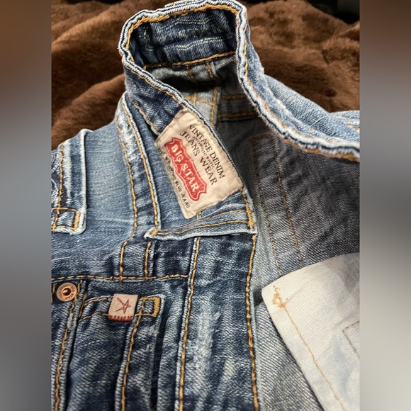 Super Sexy Big Star Low Rise Flare Bell Bottom Jeans - Picture 5 of 14